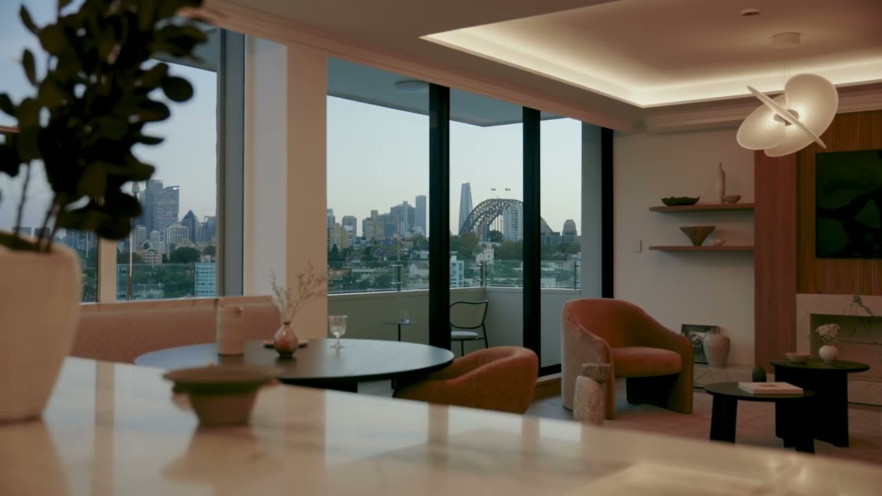 Luxury living_ A harbour view apartment renovation-thumb